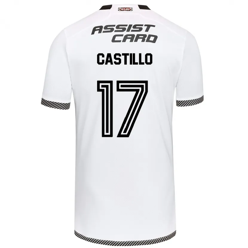 Danxen Kinder Fabián Castillo #17 Weiß Schwarz Heimtrikot Trikot 2024/25 T-Shirt Schweiz