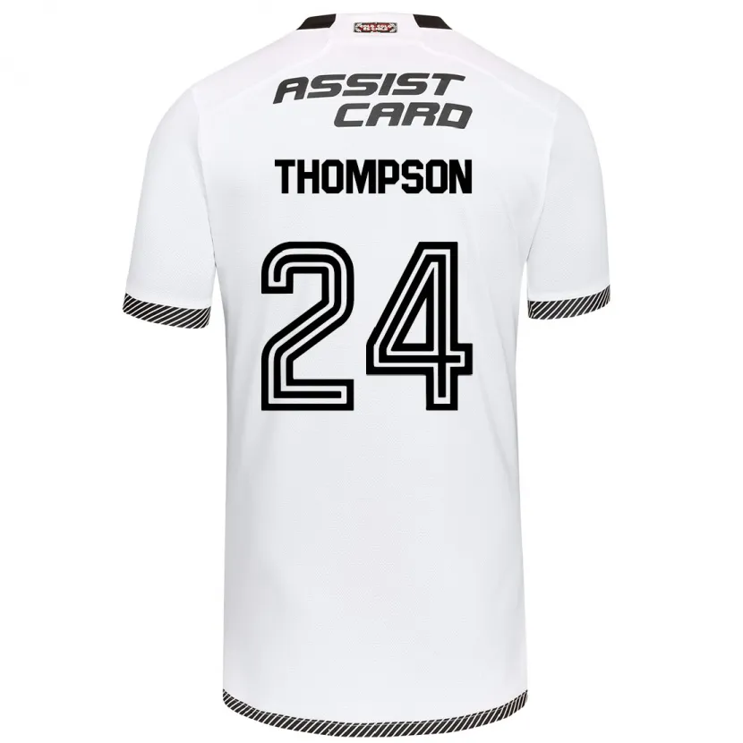 Danxen Kinder Jordhy Thompson #24 Weiß Schwarz Heimtrikot Trikot 2024/25 T-Shirt Schweiz