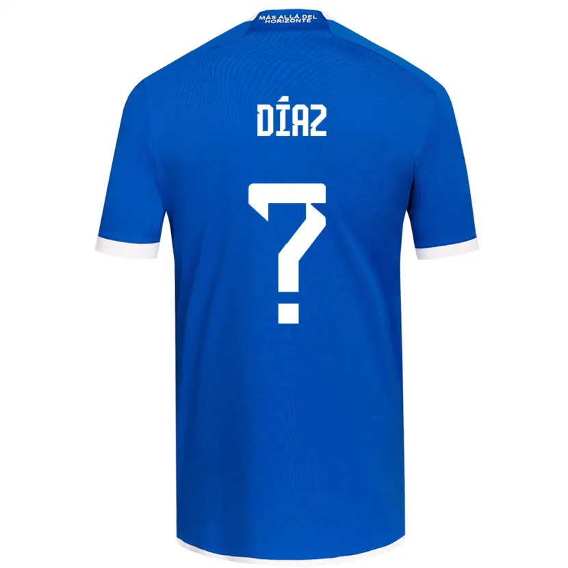 Danxen Kinder Antonio Díaz #0 Blau Weiss Heimtrikot Trikot 2024/25 T-Shirt Schweiz