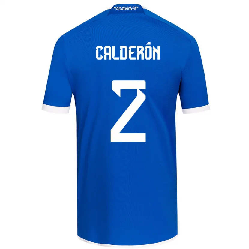 Danxen Kinder Franco Calderón #2 Blau Weiss Heimtrikot Trikot 2024/25 T-Shirt Schweiz