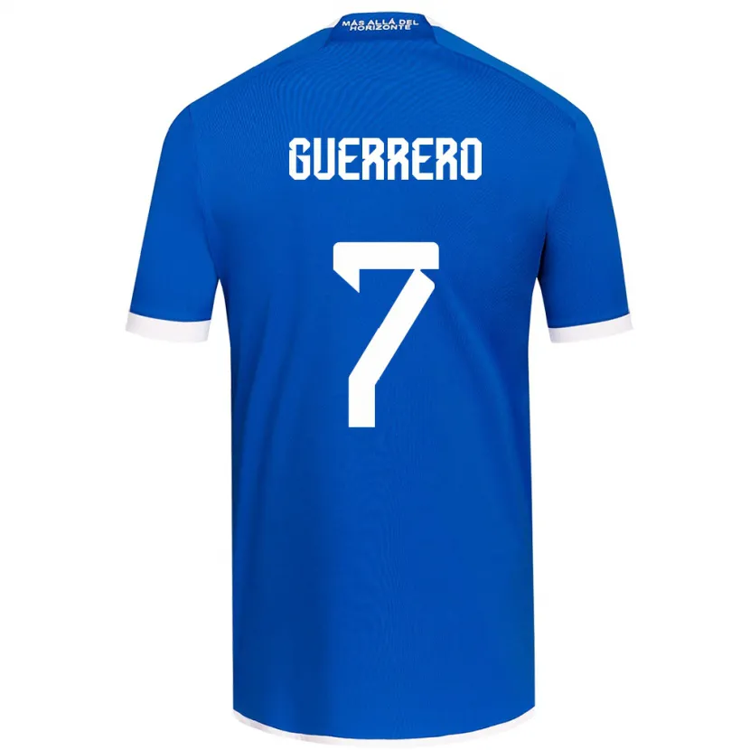 Danxen Kinder Maximiliano Guerrero #7 Blau Weiss Heimtrikot Trikot 2024/25 T-Shirt Schweiz