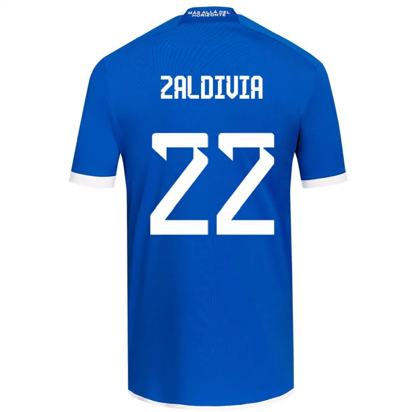 Danxen Kinder Matías Zaldivia #22 Blau Weiss Heimtrikot Trikot 2024/25 T-Shirt Schweiz