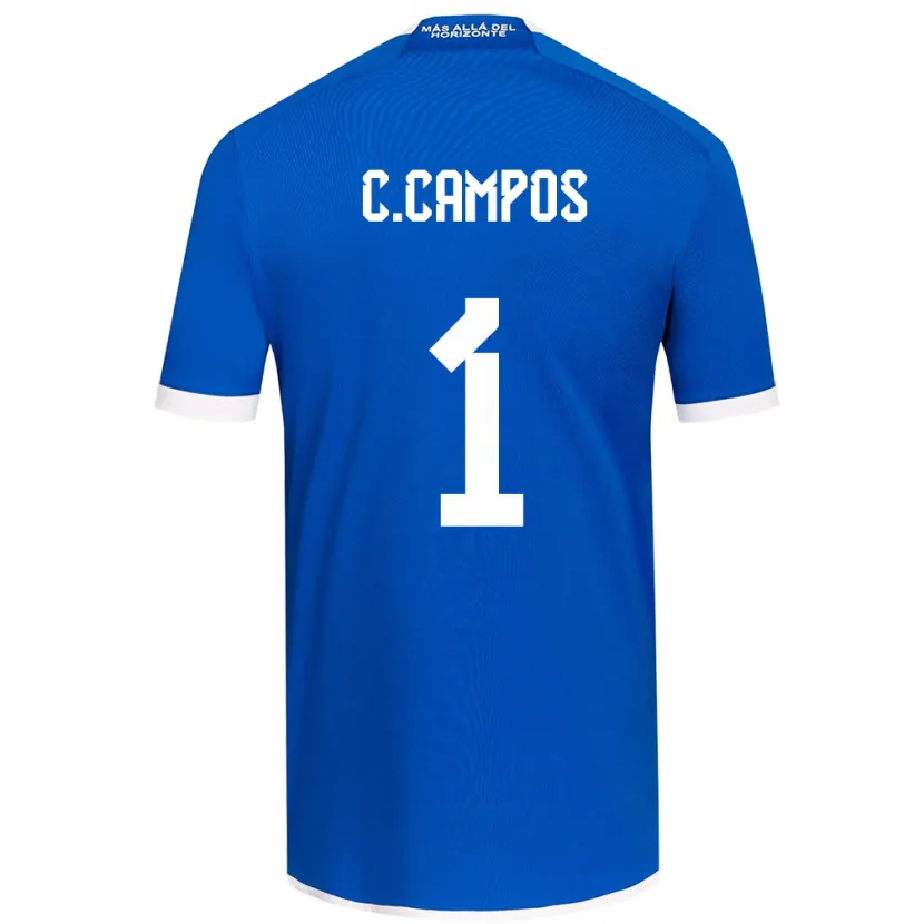 Danxen Kinder Cristóbal Campos #1 Blau Weiss Heimtrikot Trikot 2024/25 T-Shirt Schweiz