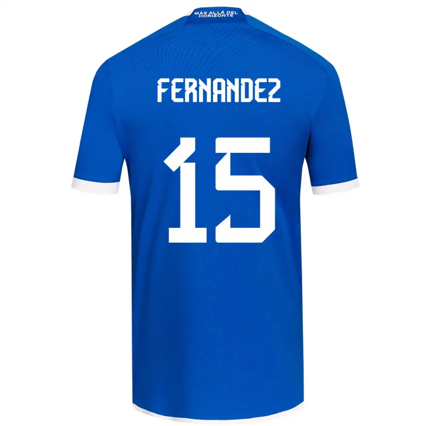 Danxen Kinder Vicente Fernández #15 Blau Weiss Heimtrikot Trikot 2024/25 T-Shirt Schweiz