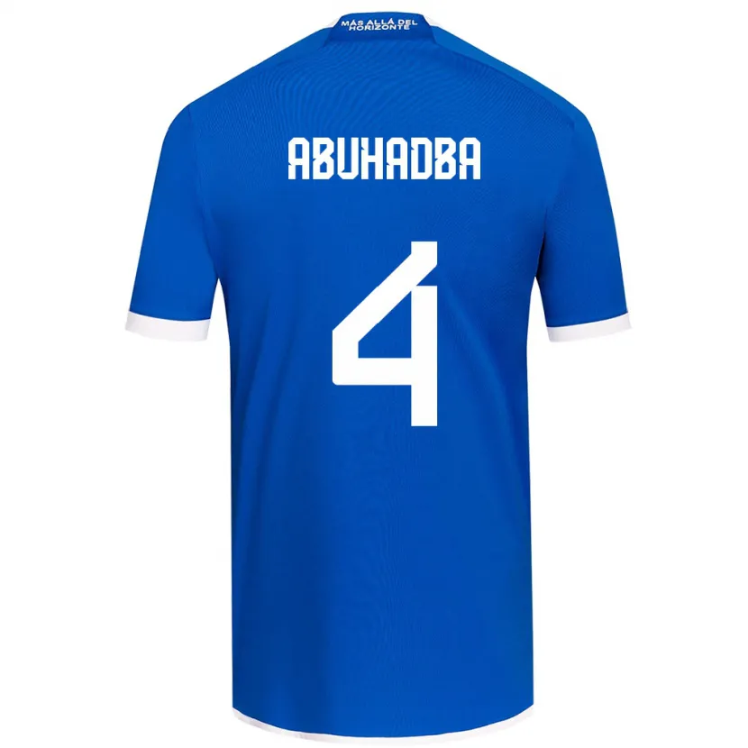 Danxen Kinder Zacarías Abuhadba #4 Blau Weiss Heimtrikot Trikot 2024/25 T-Shirt Schweiz