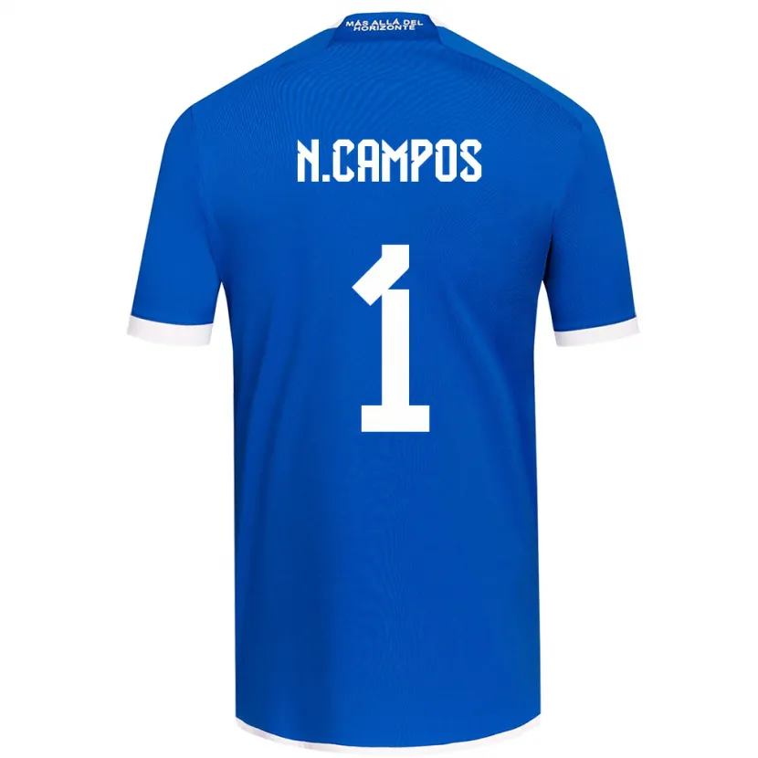 Danxen Kinder Natalia Campos #1 Blau Weiss Heimtrikot Trikot 2024/25 T-Shirt Schweiz