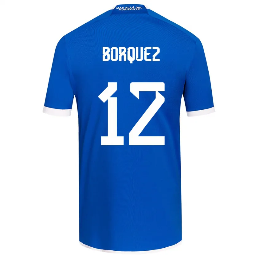 Danxen Kinder Gabriela Bórquez #12 Blau Weiss Heimtrikot Trikot 2024/25 T-Shirt Schweiz