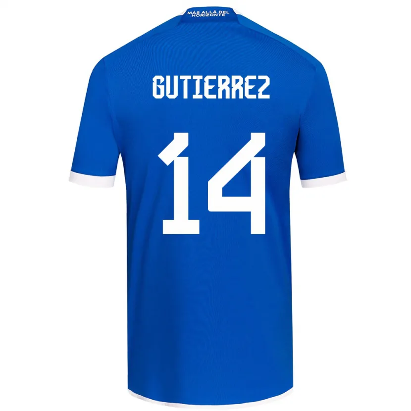 Danxen Kinder Ana Gutiérrez #14 Blau Weiss Heimtrikot Trikot 2024/25 T-Shirt Schweiz