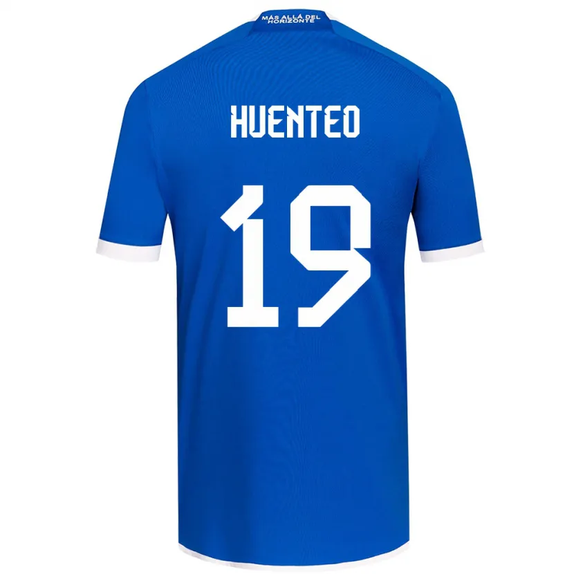 Danxen Kinder Yessenia Huenteo #19 Blau Weiss Heimtrikot Trikot 2024/25 T-Shirt Schweiz