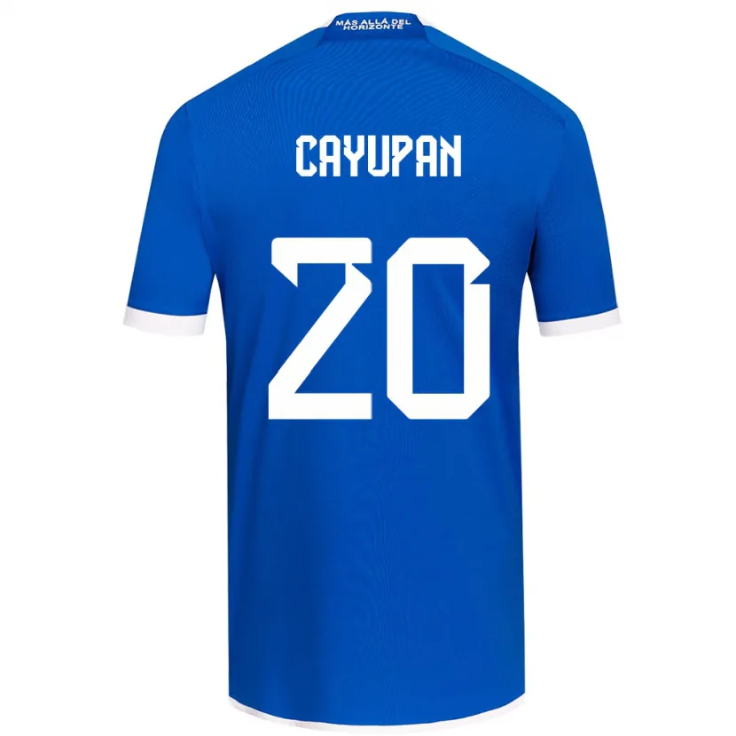 Danxen Kinder Natalia Cayupán #20 Blau Weiss Heimtrikot Trikot 2024/25 T-Shirt Schweiz