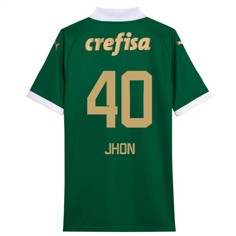 Danxen Kinder Jhon Jhon #40 Grün Weiß Heimtrikot Trikot 2024/25 T-Shirt Schweiz