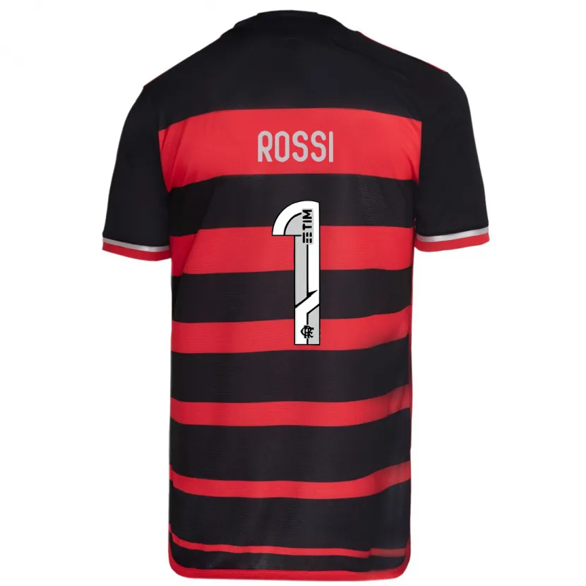 Danxen Kinder Agustín Rossi #1 Rot Schwarz Heimtrikot Trikot 2024/25 T-Shirt Schweiz