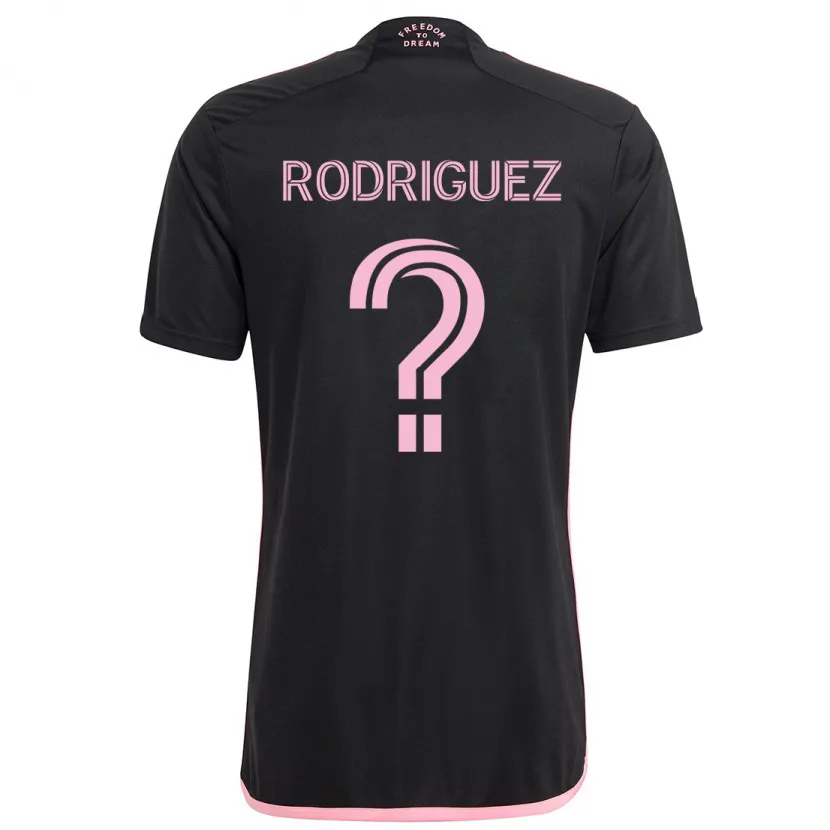 Danxen Kinder Emerson Rodríguez #0 Schwarz Auswärtstrikot Trikot 2024/25 T-Shirt Schweiz