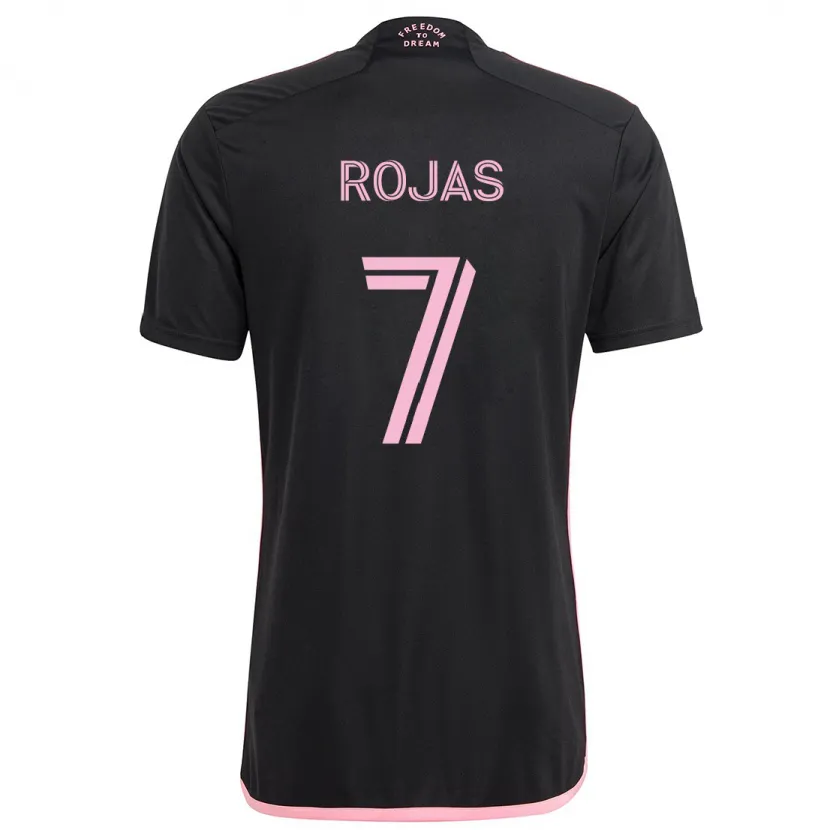 Danxen Kinder Matías Rojas #7 Schwarz Auswärtstrikot Trikot 2024/25 T-Shirt Schweiz