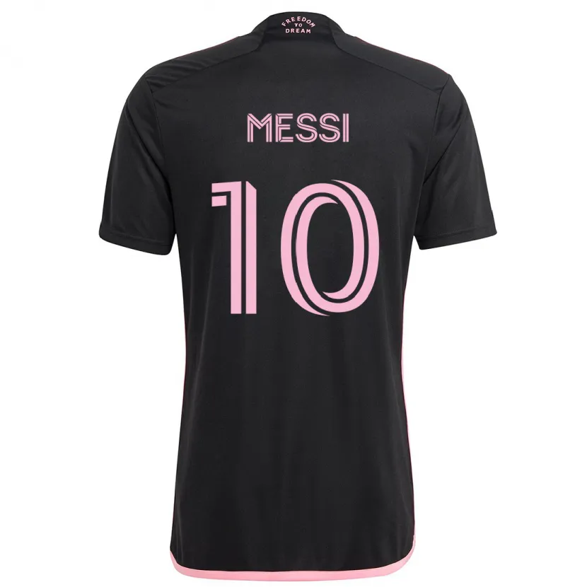 Danxen Kinder Lionel Messi #10 Schwarz Auswärtstrikot Trikot 2024/25 T-Shirt Schweiz