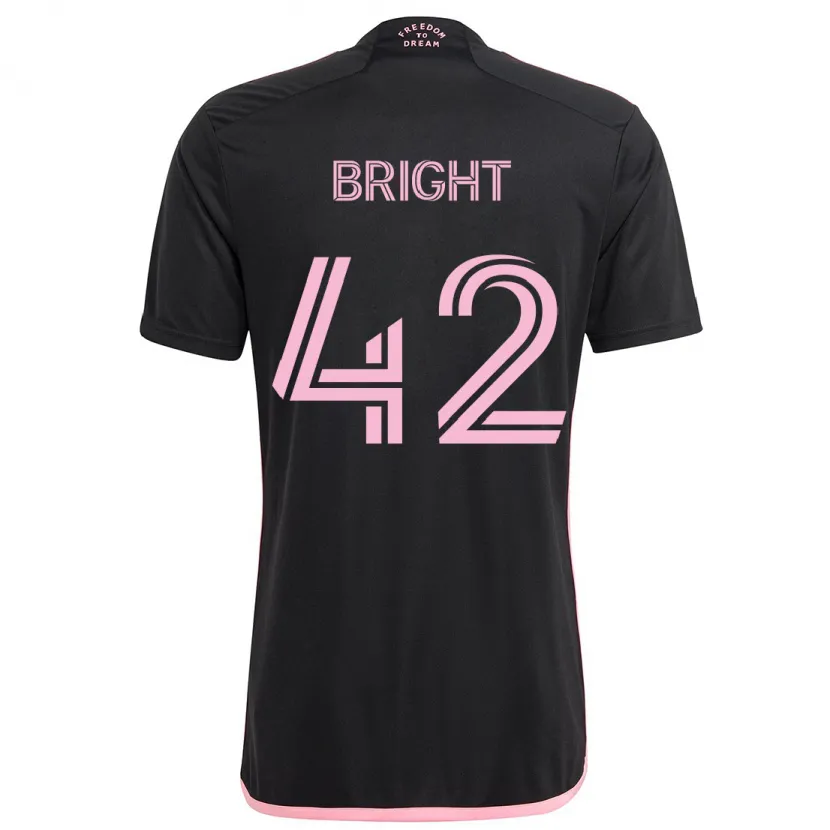 Danxen Kinder Yannick Bright #42 Schwarz Auswärtstrikot Trikot 2024/25 T-Shirt Schweiz