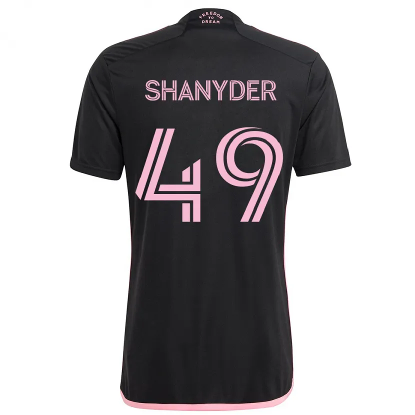 Danxen Kinder Shanyder Borgelin #49 Schwarz Auswärtstrikot Trikot 2024/25 T-Shirt Schweiz