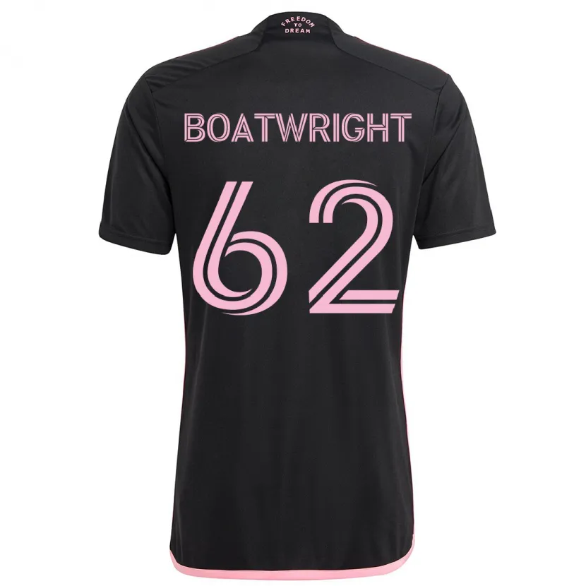 Danxen Kinder Israel Boatwright #62 Schwarz Auswärtstrikot Trikot 2024/25 T-Shirt Schweiz