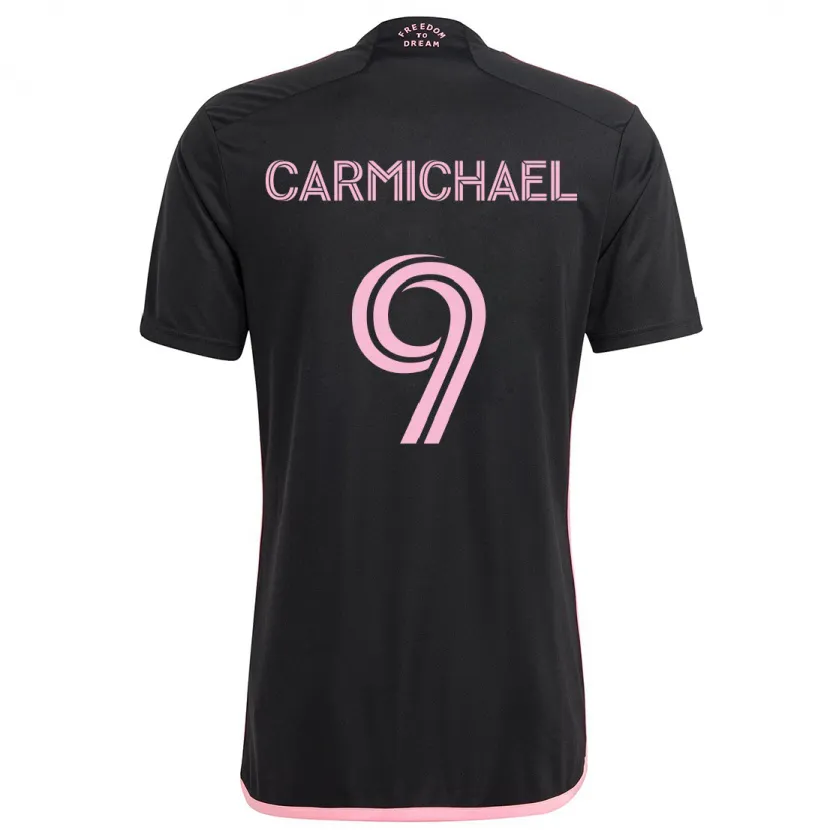 Danxen Kinder Ryan Carmichael #9 Schwarz Auswärtstrikot Trikot 2024/25 T-Shirt Schweiz