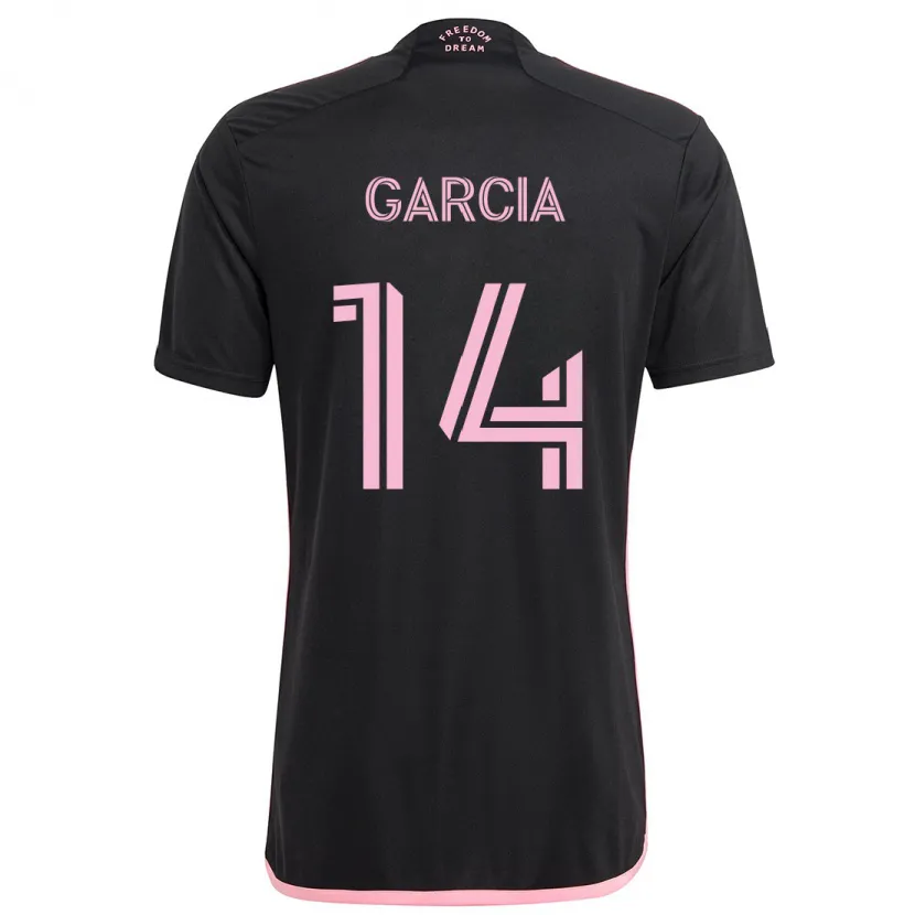 Danxen Kinder Santiago Garcia #14 Schwarz Auswärtstrikot Trikot 2024/25 T-Shirt Schweiz