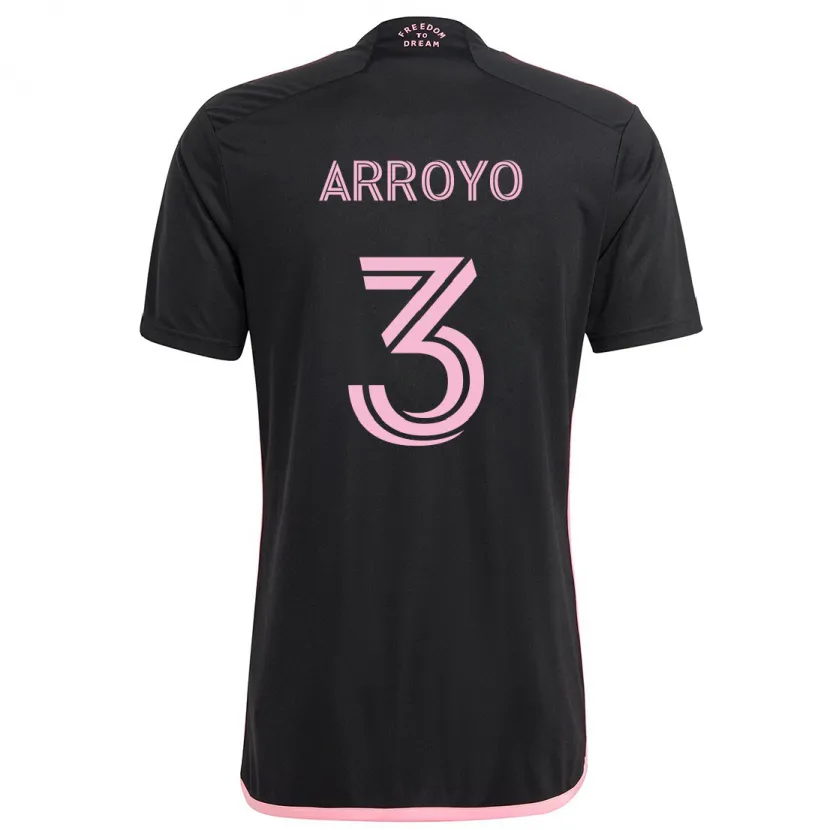 Danxen Kinder Dixon Arroyo #3 Schwarz Auswärtstrikot Trikot 2024/25 T-Shirt Schweiz