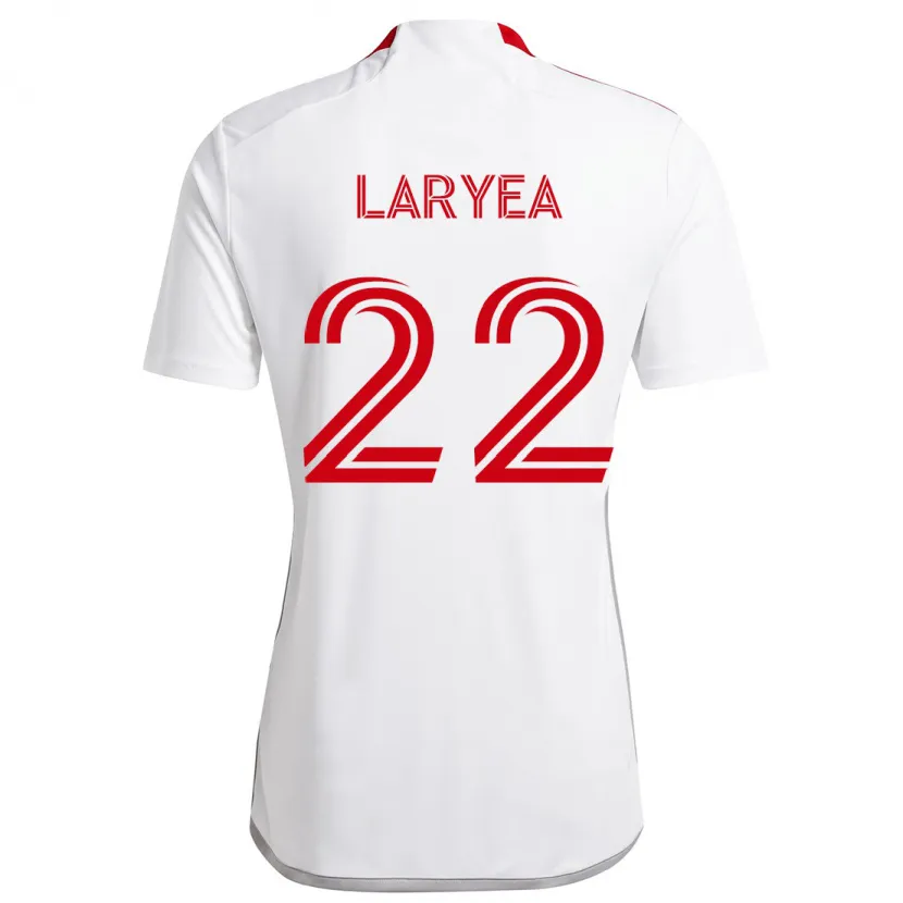 Danxen Kinder Richie Laryea #22 Weiß Rot Auswärtstrikot Trikot 2024/25 T-Shirt Schweiz