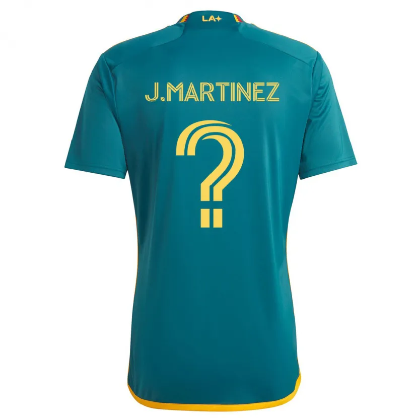 Danxen Kinder Juan Martinez #0 Grün Gelb Auswärtstrikot Trikot 2024/25 T-Shirt Schweiz