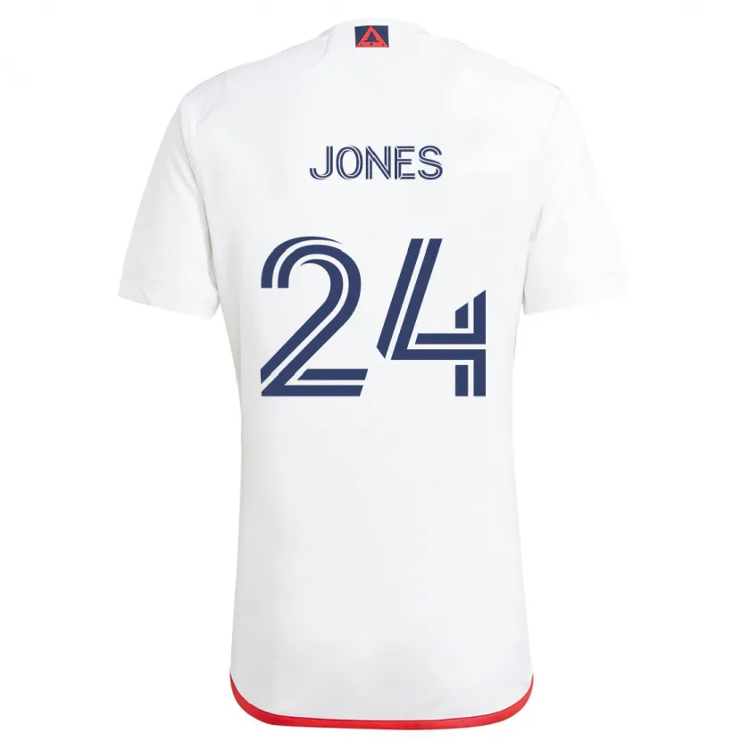 Danxen Kinder Dejuan Jones #24 Weiß Rot Auswärtstrikot Trikot 2024/25 T-Shirt Schweiz