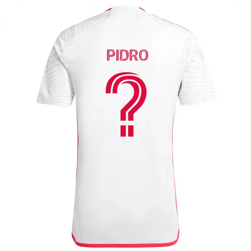 Danxen Kinder Selmir Pidro #0 Weiß Rot Auswärtstrikot Trikot 2024/25 T-Shirt Schweiz