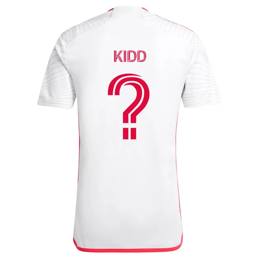 Danxen Kinder Matteo Kidd #0 Weiß Rot Auswärtstrikot Trikot 2024/25 T-Shirt Schweiz