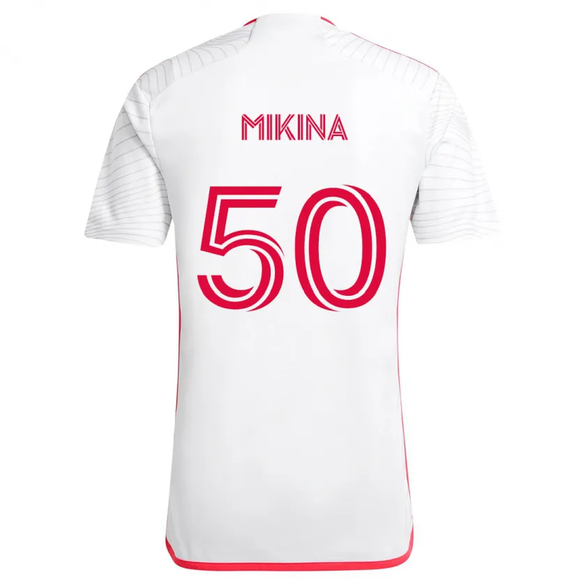 Danxen Kinder Gabriel Mikina #50 Weiß Rot Auswärtstrikot Trikot 2024/25 T-Shirt Schweiz