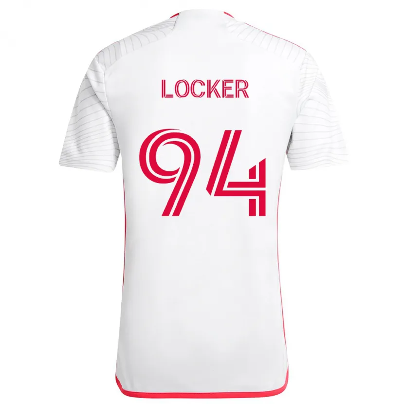 Danxen Kinder Carson Locker #94 Weiß Rot Auswärtstrikot Trikot 2024/25 T-Shirt Schweiz