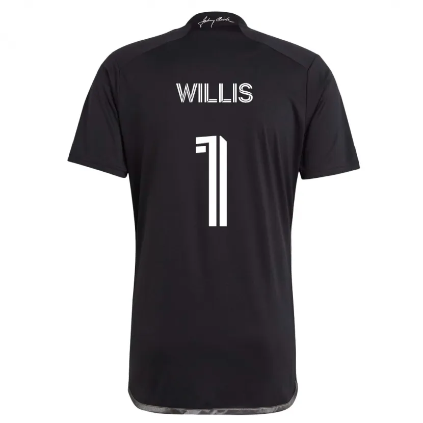 Danxen Kinder Joe Willis #1 Schwarz Auswärtstrikot Trikot 2024/25 T-Shirt Schweiz