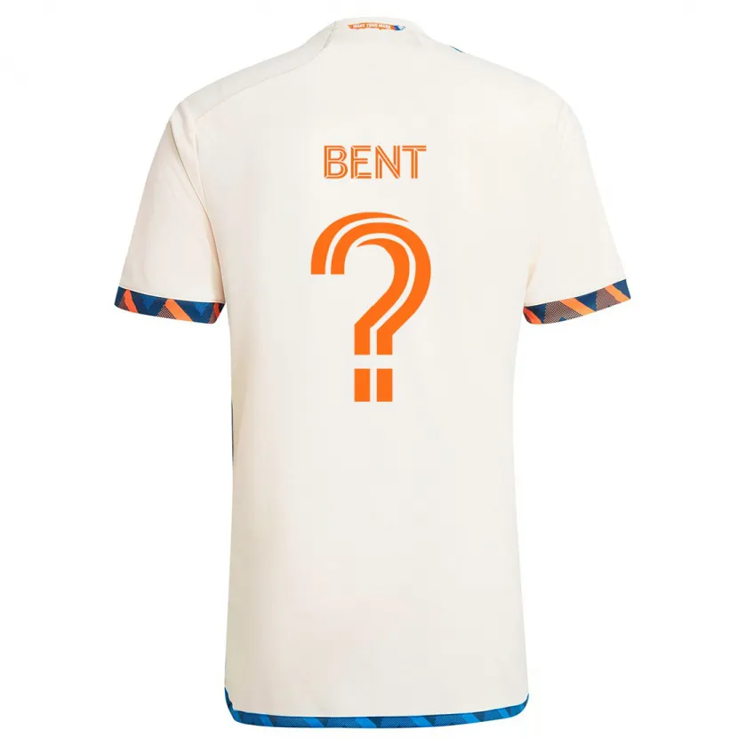 Danxen Kinder Brandon Bent #0 Weiß Orange Auswärtstrikot Trikot 2024/25 T-Shirt Schweiz