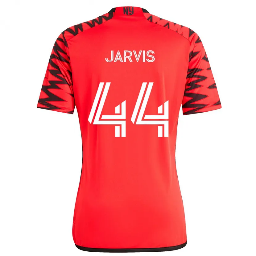 Danxen Kinder Aiden Jarvis #44 Rot Schwarz Weiß Auswärtstrikot Trikot 2024/25 T-Shirt Schweiz