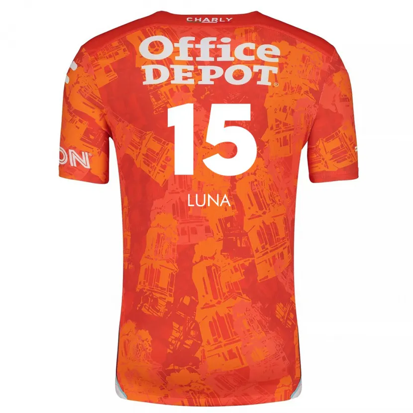 Danxen Kinder Israel Luna #15 Orange Weiß Auswärtstrikot Trikot 2024/25 T-Shirt Schweiz