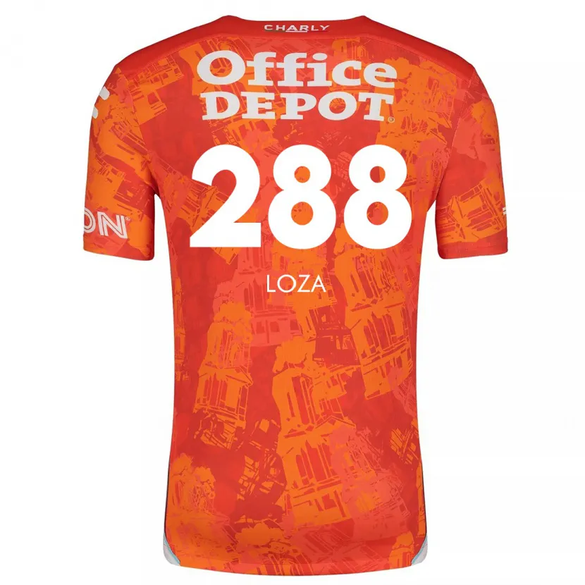 Danxen Kinder Santino Loza #288 Orange Weiß Auswärtstrikot Trikot 2024/25 T-Shirt Schweiz