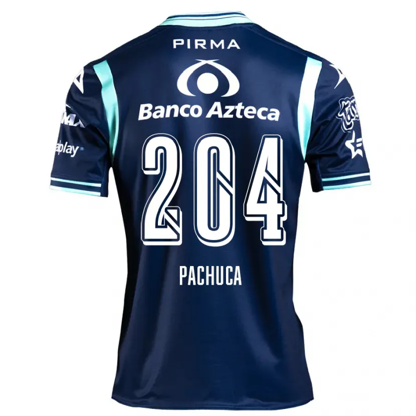 Danxen Kinder José Pachuca #204 Navy Blau Auswärtstrikot Trikot 2024/25 T-Shirt Schweiz