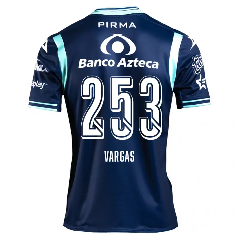 Danxen Kinder Edwin Vargas #253 Navy Blau Auswärtstrikot Trikot 2024/25 T-Shirt Schweiz