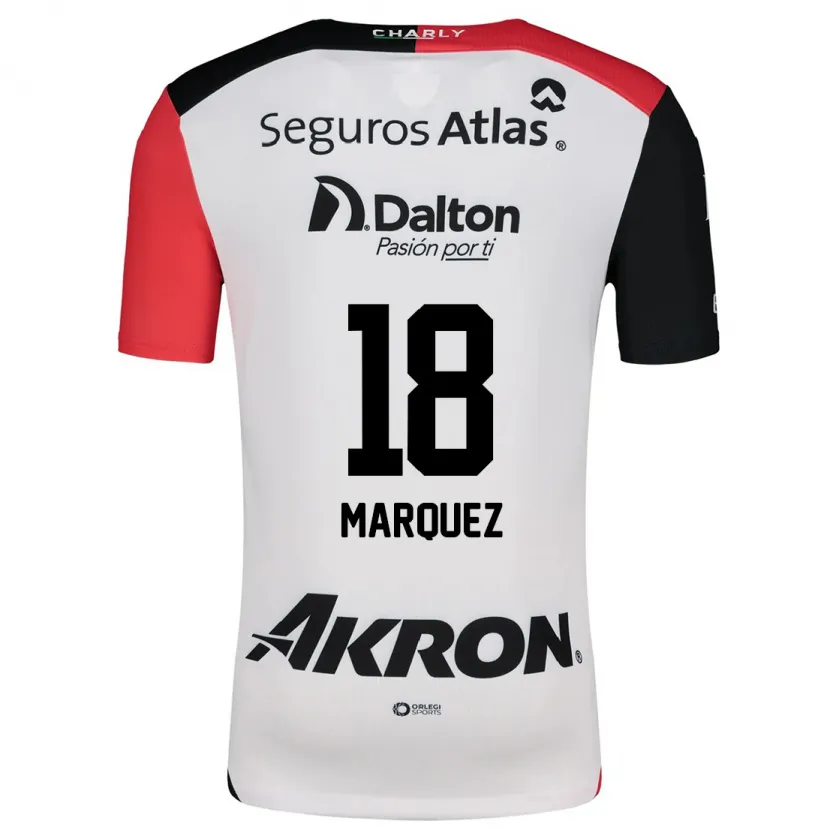 Danxen Kinder Jeremy Márquez #18 Weiß Rot Schwarz Auswärtstrikot Trikot 2024/25 T-Shirt Schweiz