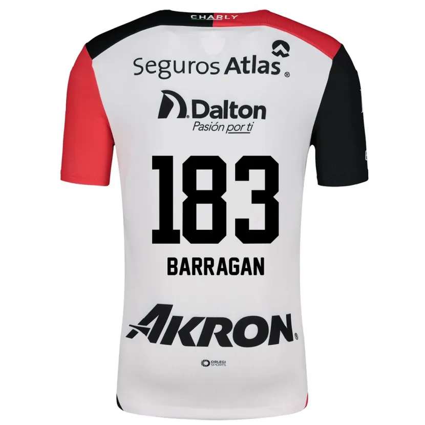 Danxen Kinder Roberto Barragán #183 Weiß Rot Schwarz Auswärtstrikot Trikot 2024/25 T-Shirt Schweiz