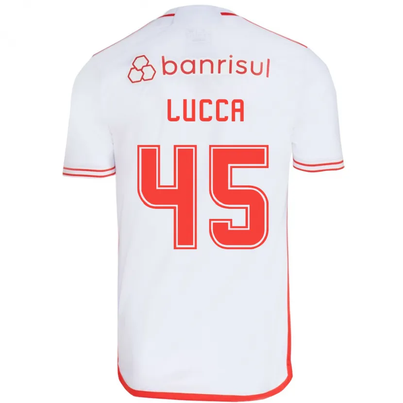 Danxen Kinder Lucca #45 Weiß Rot Auswärtstrikot Trikot 2024/25 T-Shirt Schweiz