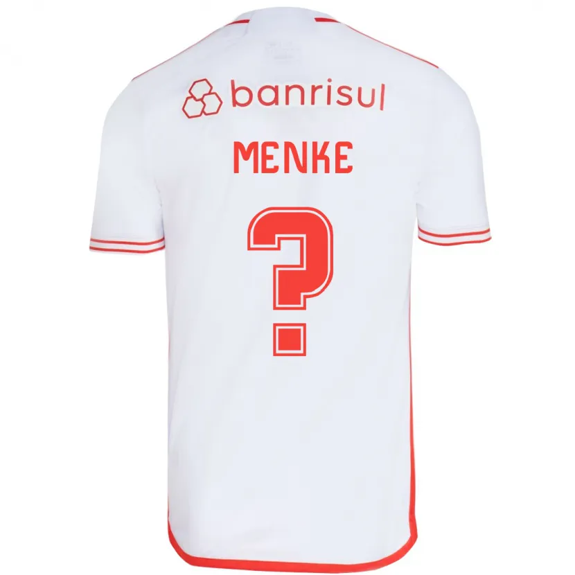 Danxen Kinder Henrique Menke #0 Weiß Rot Auswärtstrikot Trikot 2024/25 T-Shirt Schweiz