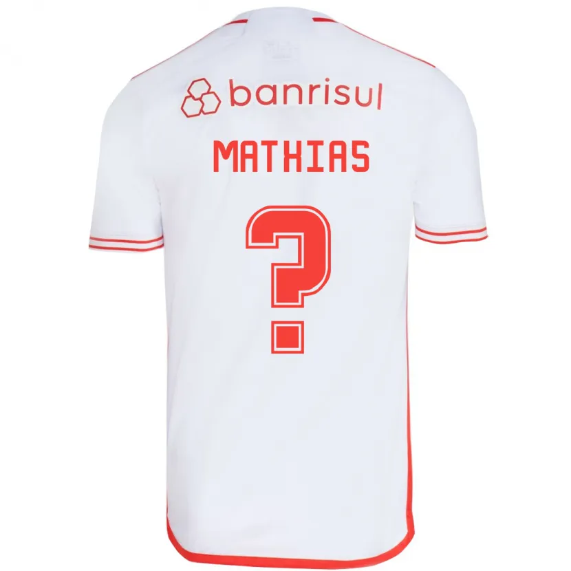 Danxen Kinder Ricardo Mathias #0 Weiß Rot Auswärtstrikot Trikot 2024/25 T-Shirt Schweiz