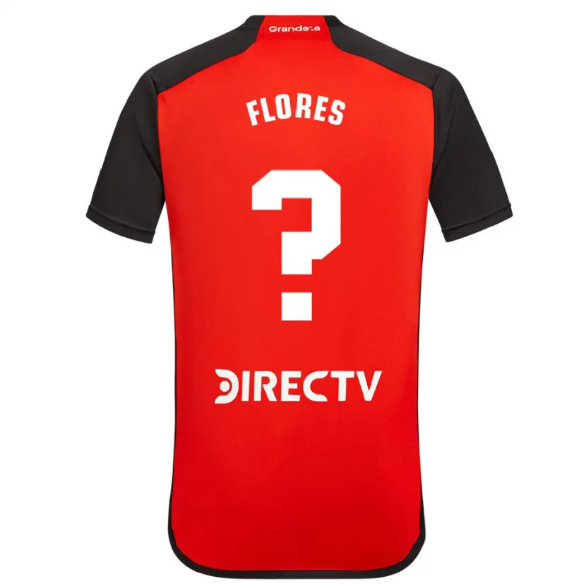 Danxen Kinder Joaquín Flores #0 Rot Schwarz Weiß Auswärtstrikot Trikot 2024/25 T-Shirt Schweiz