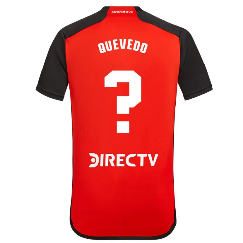 Danxen Kinder Emiliano Quevedo #0 Rot Schwarz Weiß Auswärtstrikot Trikot 2024/25 T-Shirt Schweiz