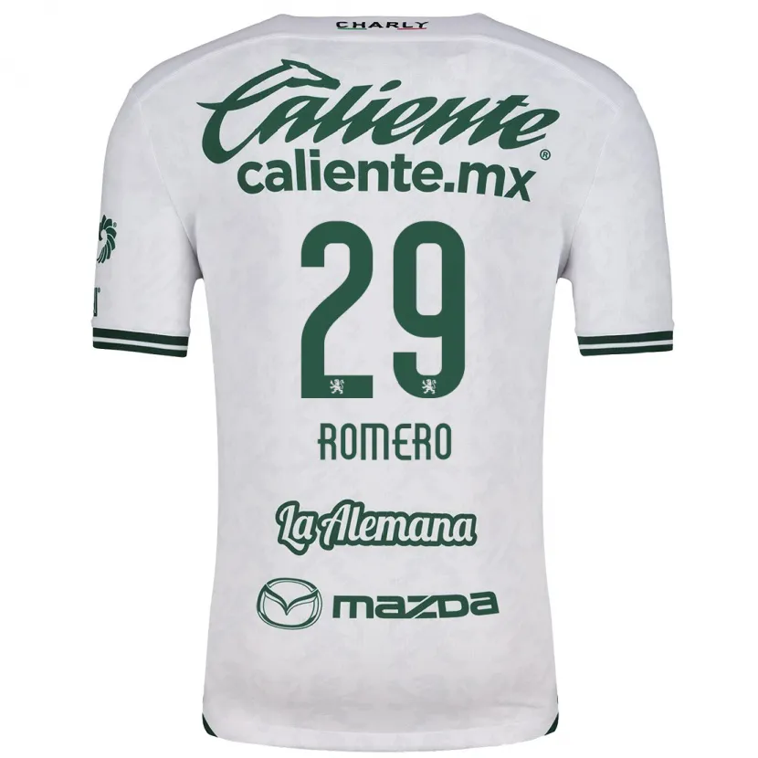 Danxen Kinder Lucas Romero #29 Weiß Grün Auswärtstrikot Trikot 2024/25 T-Shirt Schweiz