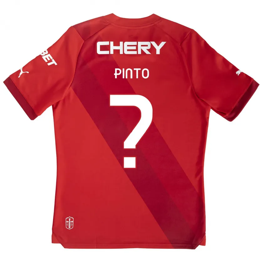 Danxen Kinder Pablo Pinto #0 Rot-Weiss Auswärtstrikot Trikot 2024/25 T-Shirt Schweiz