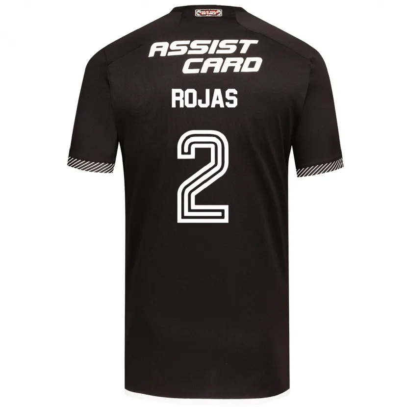 Danxen Kinder Jeyson Rojas #2 Schwarz-Weiss Auswärtstrikot Trikot 2024/25 T-Shirt Schweiz