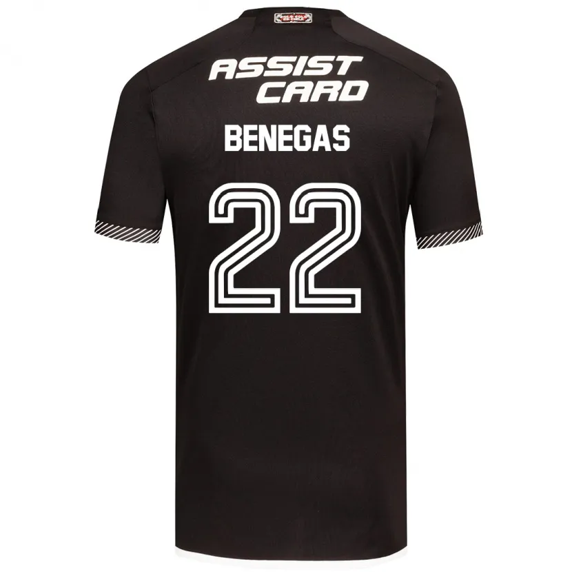 Danxen Kinder Leandro Benegas #22 Schwarz-Weiss Auswärtstrikot Trikot 2024/25 T-Shirt Schweiz